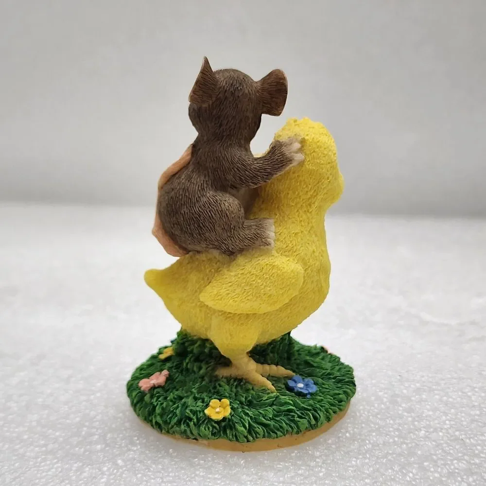 Charming Tails - Fitz‎ & Floyd - Chickie Back Ride 88/700 - Vintage